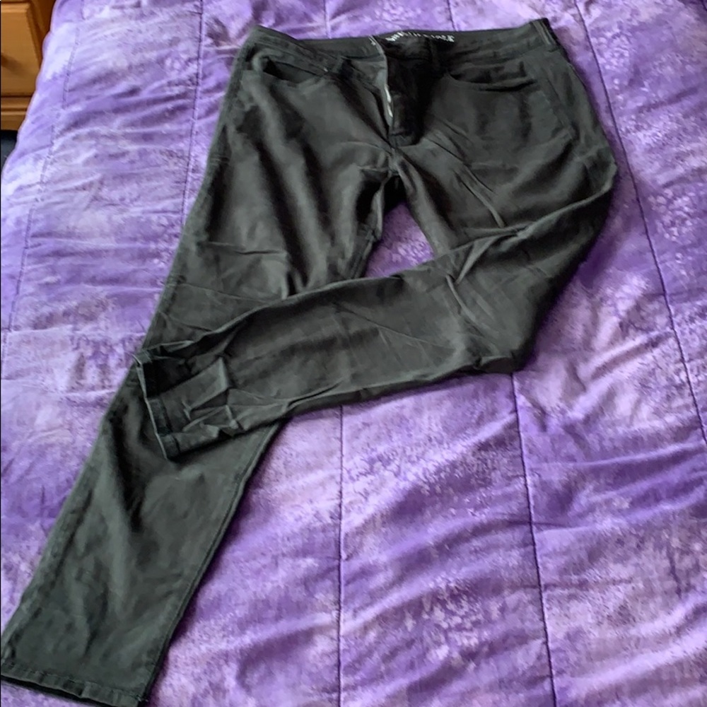 American Eagle Dark Olive Jeggings